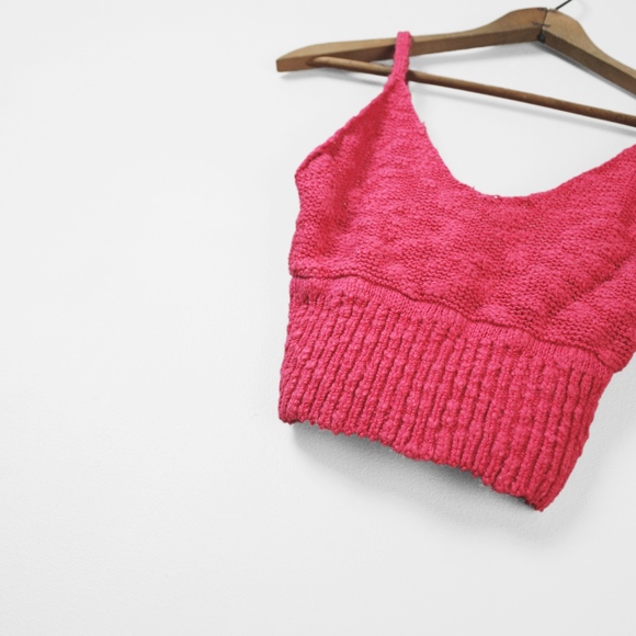 UO // Sweater Knit Crop Top - Picture 2 of 5